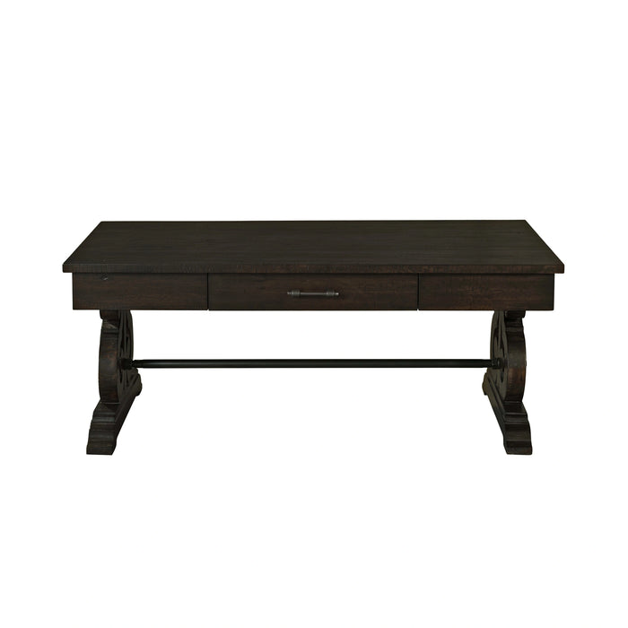 Stone Occasional Coffee Table With Pu Base