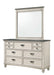 Crown Mark Sawyer Mirror in Two-Toned image