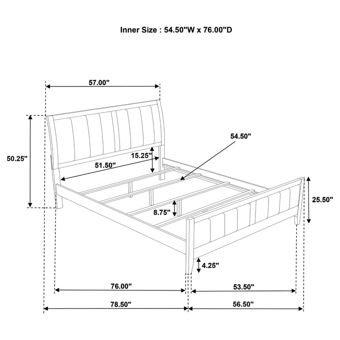 Wilkes Panel Bed