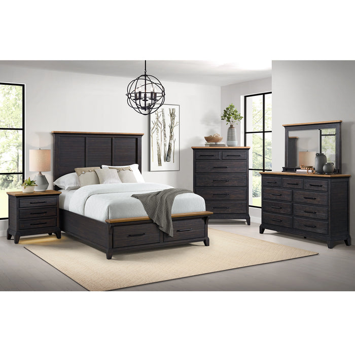 Montrose Dresser in Espresso & Brown