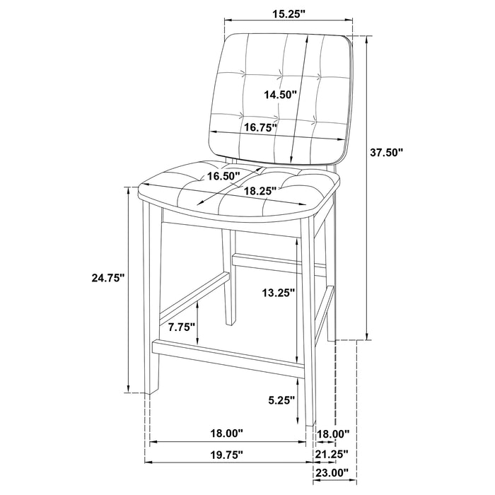 Redbridge Upholstered Dining Counter Chair