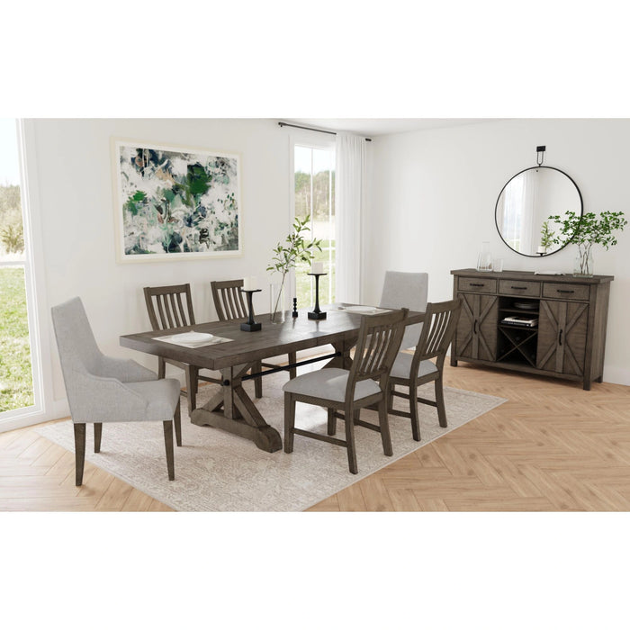 Yellowstone Dining Set in Medium Brown