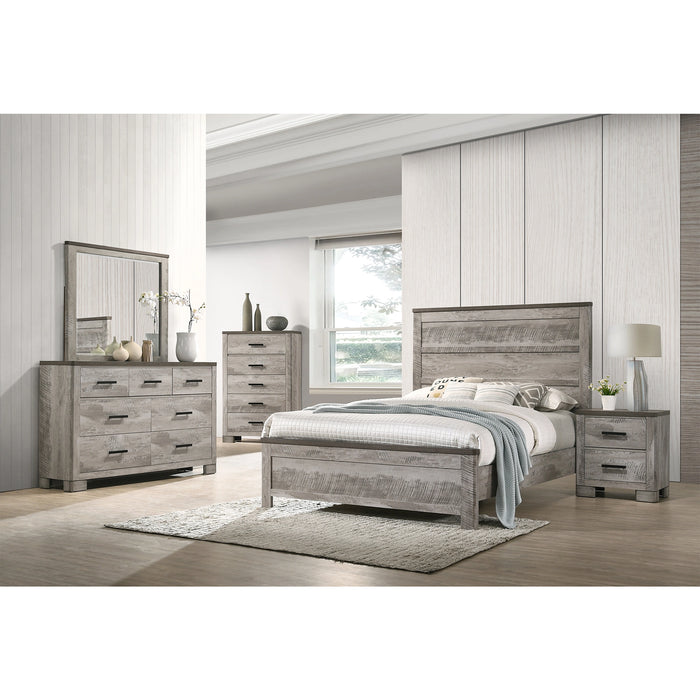 Millers Cove Nightstand Two-Tone Grey