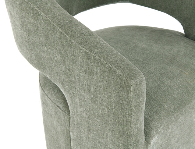 Tresa Arm Chair with Casters