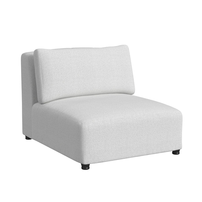 Zandara 7PC Modular Set in Olefin Beige with Pillows