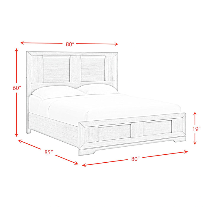 Kelis Panel Bed with LED