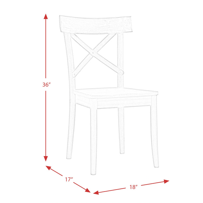 Callista Rectangle 5PC Dining Set-Table and Four Chairs