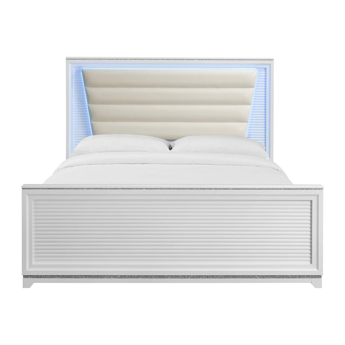 Denmark UPH Bed with Lights