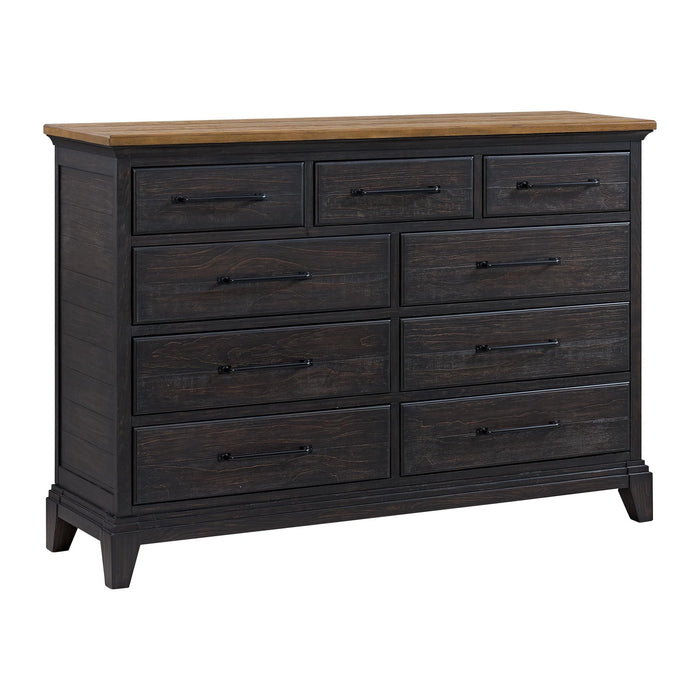 Montrose Dresser in Espresso & Brown