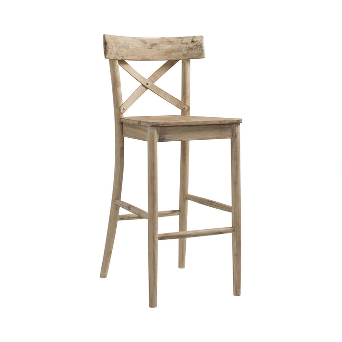 (D680-21) Callista- 30'' Barstool- Beach/Natural