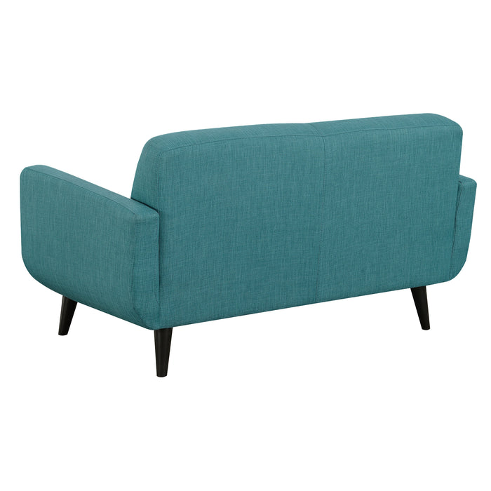 Hadley 4480 Love Seat Heirloom Teal w/No Pillow