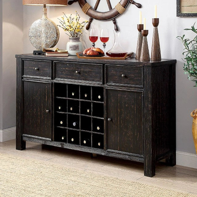 Sania 5 Pc Counter Ht Table Set Rustic
