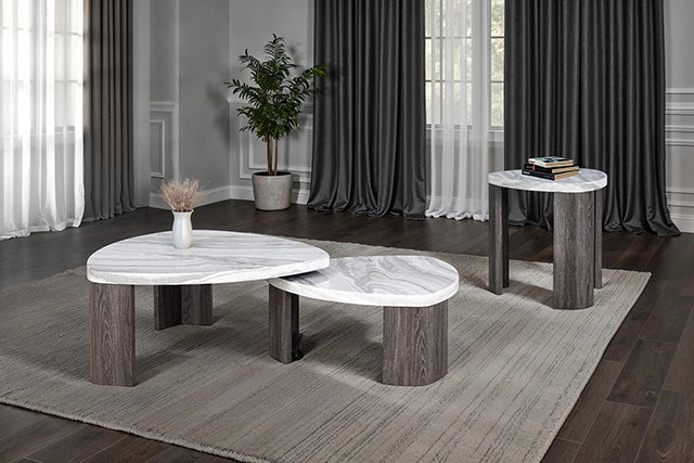 Levis Triangle End Table