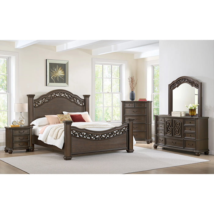 Brunswick 7-Drawer Dresser in Mahogany