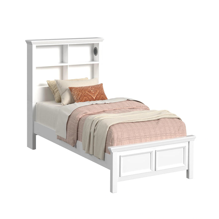 Hampton Kids Bookcase Bedroom Set