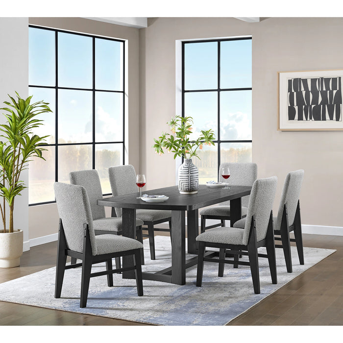 Portland Dining Set in Black