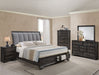 Crown Mark Jaymes Nightsatnd in Dark Brown B6580-2 image