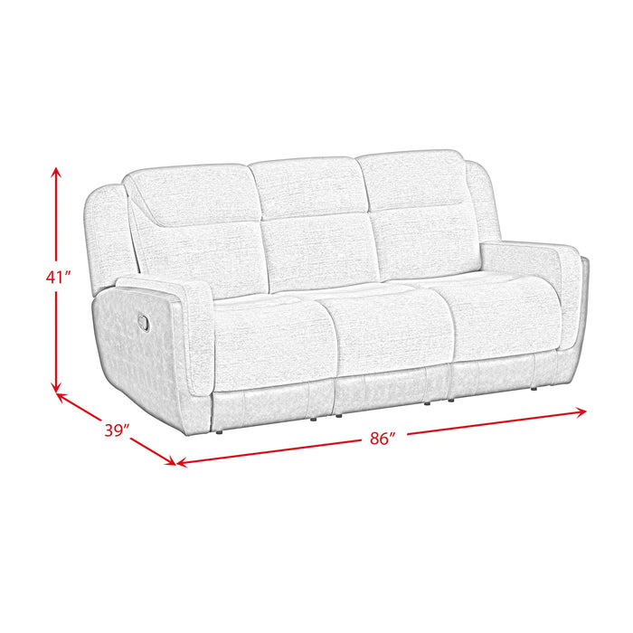Hornet Motion Sofa in Rancho Grey