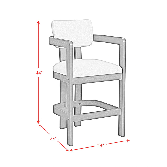 Portland Bar Stool in Black