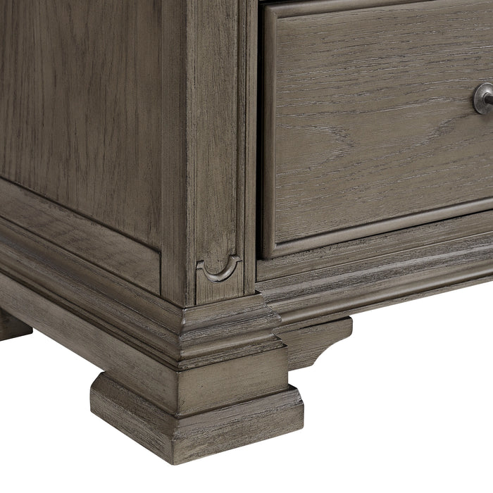 Kings Court Dresser & Mirror in Grey