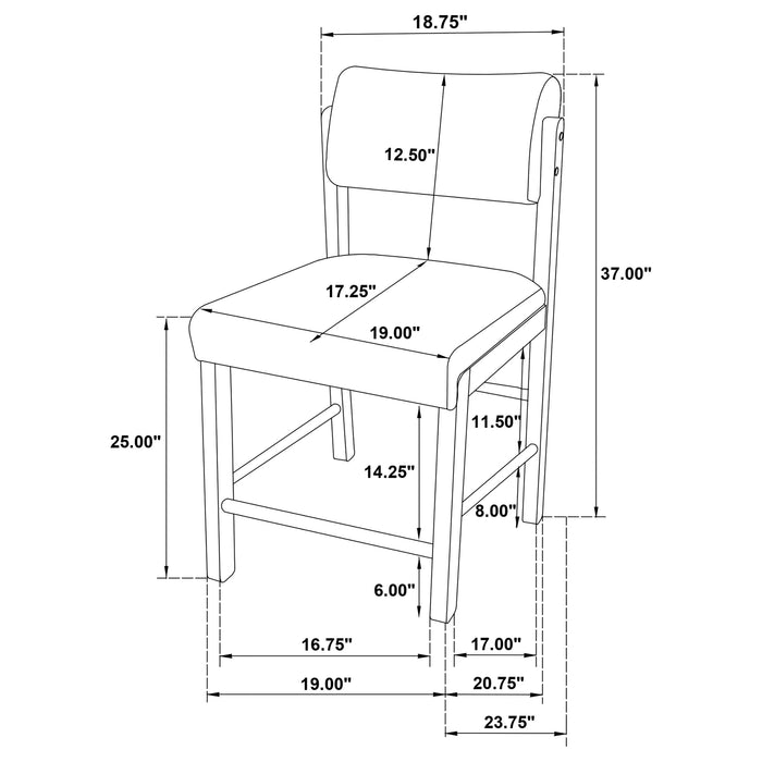 Decker Counter Height Dining Set B
