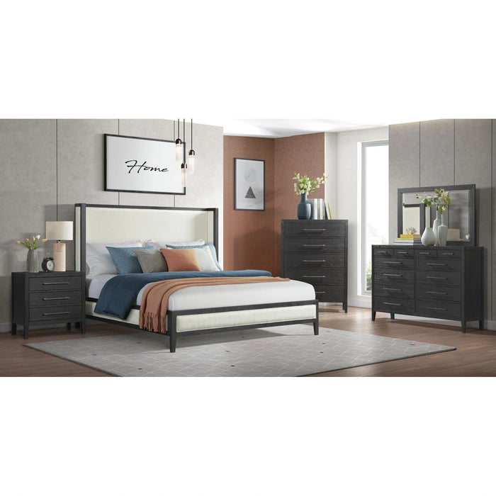 Versailles Contemporary 3-Drawer Nightstand