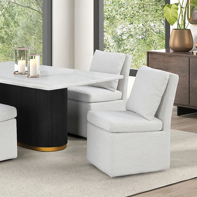 Morges 5 Pc Dining Table Set Black