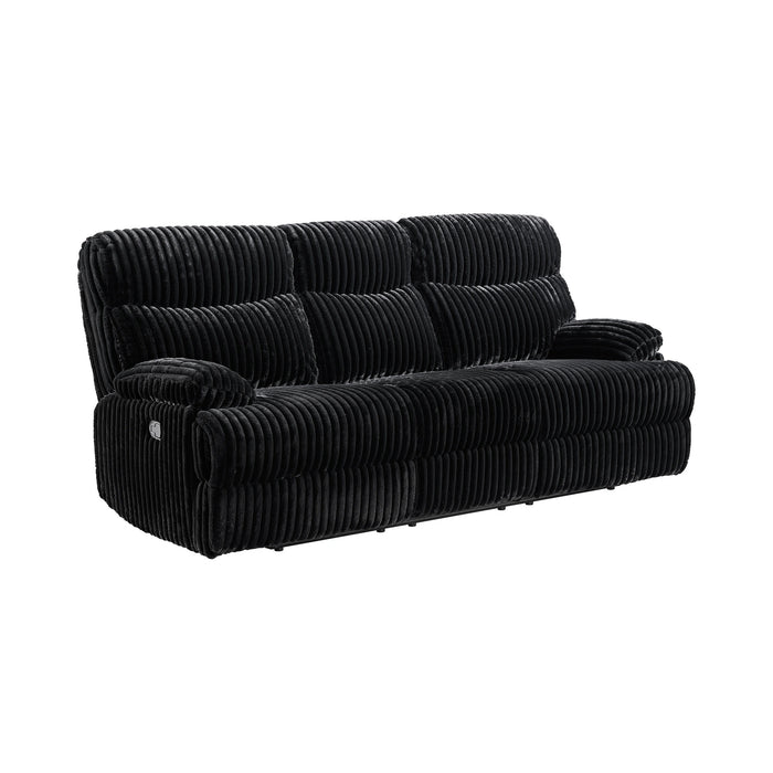 Admiral Living Room Set in Masis Black