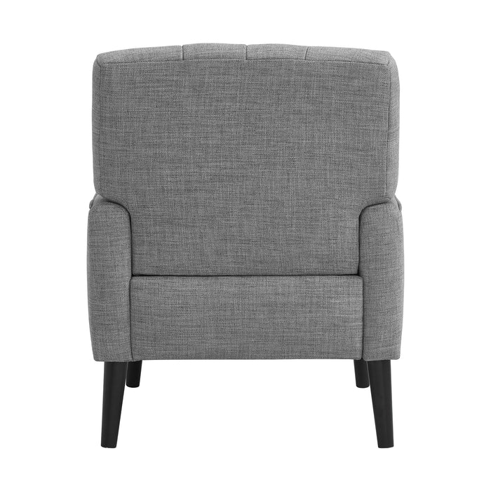 Kiwi Chair with Channel Back in Palmer Grey
