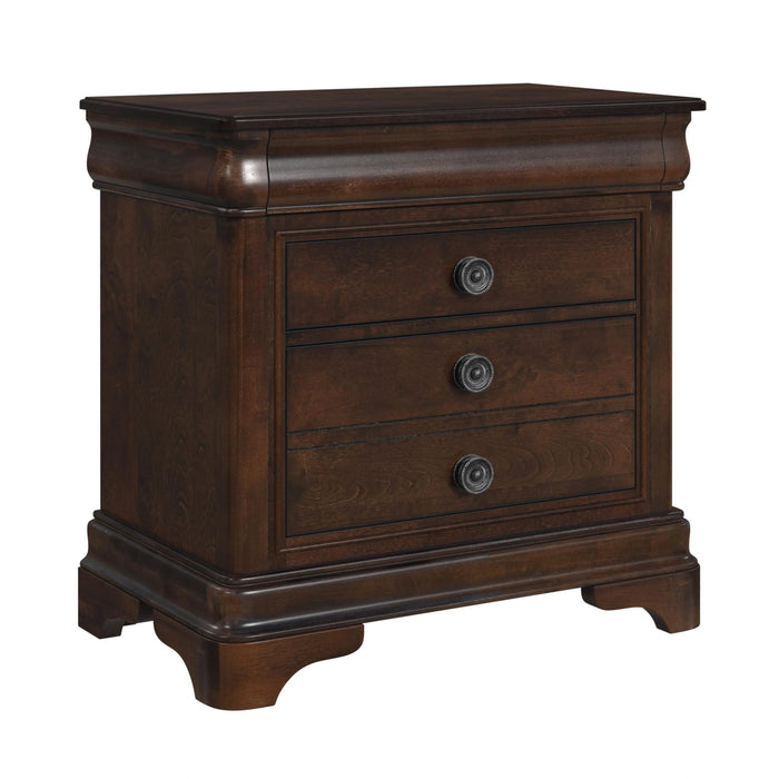 Cameron Cherry Panel Bedroom Set