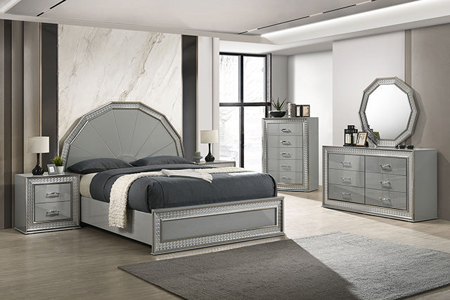 Cassiopeia Queen Bedroom Set Gray
