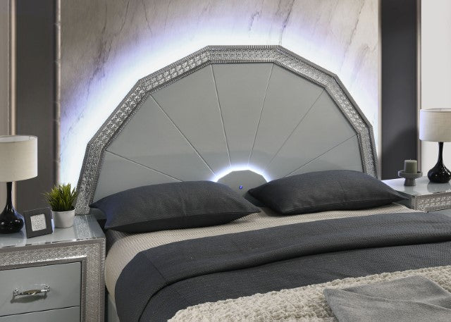 Cassiopeia Queen Bedroom Set Gray