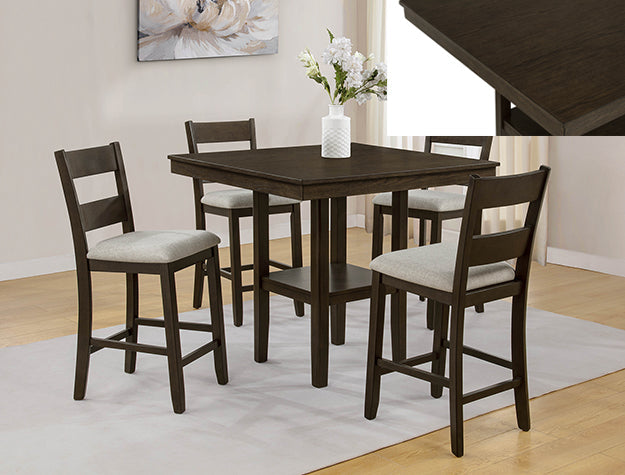 Lester 5-Pk Counter Height Table Set