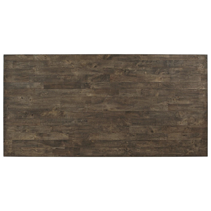 Crown Mark Quincy Rectangular Dining Table in Light Brown 2131T-4079
